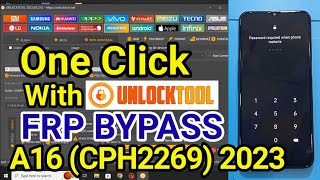 Oppo A16 Frp Unlock Tool  Oppo A16 Frp Bypass CPH2269 [upl. by Ahsennod]