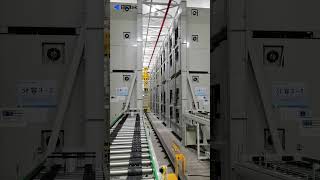 Stacker crane improves your warehousing efficiency stacker stackercrane warehousing shorts [upl. by Aronle108]