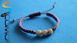 Hacer una pulsera de Macramé [upl. by Wendel]