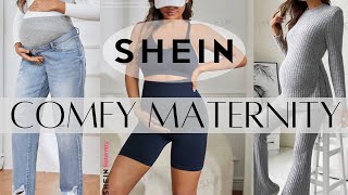 SHEIN Maternity MustHaves Comfy Outfits [upl. by Petr]