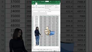 Create Salary Sheet in Excel  Fast amp Trick  excel excelgyan ytshortsfeed shortfeed [upl. by Salisbarry]