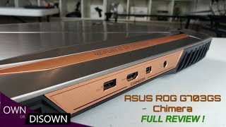 Asus ROG G703GS Chimera Review  Finally A Laptop With Good Cooling [upl. by Kathie]