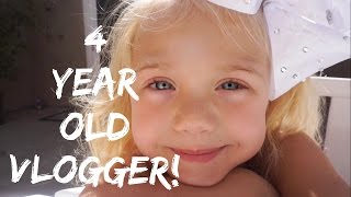 MEET EVERLEIGH THE WORLDS YOUNGEST VLOGGER [upl. by Bruis]