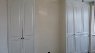 Fitted Alcove Wardrobes  Regal Style  White Ash Woodgrain [upl. by Rimat745]