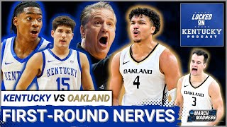 Kentucky vs Oakland basketball preview UK upset alert  Kentucky Wildcats Podcast [upl. by Nitsug92]