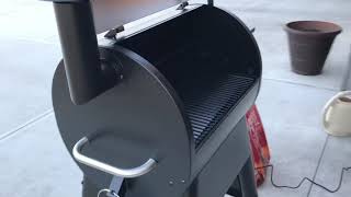 Traeger Grill Pro 575 Review of Start Up and PreBurn [upl. by Assiral]