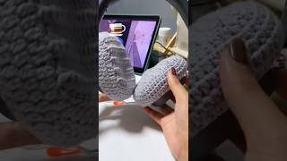 just meet me at the crocheting a headphone cover Para hindi mamaho 🤭🤭 crochet headphone [upl. by Colwell]