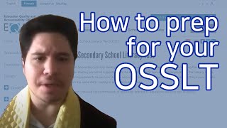 How to Prepare For Your OSSLT [upl. by Amian674]