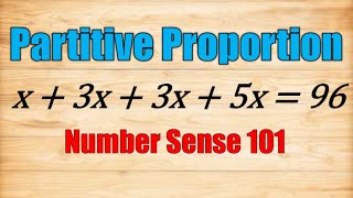 Partitive Proportion  Business Mathematics [upl. by Bud]