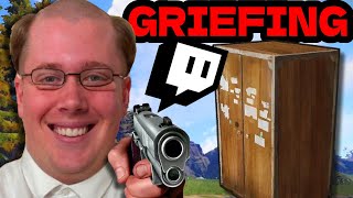 GRIEFING a Streamer in RUST  trolling highlights [upl. by Kella]