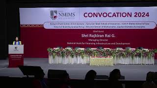 Live Streaming  Convocation 2024  NMIMS University [upl. by Bohannon]