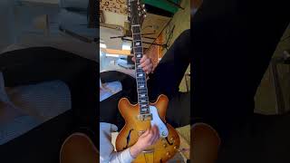 Taxman GUITAR SOLO by Paul McCartney Beatles Epiphone Casino Cover Slowed Down Lesson [upl. by Kinemod701]