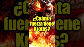 ¿Cuánta fuerza tiene Kratos  God of War 🔥 TryTiger Kratos GodofWar [upl. by Netsryk]