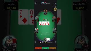 Loss on Poker Bazzi AA 😢😢 bollywood poker pokerbaazi winzopoker winzo [upl. by Onoitna]