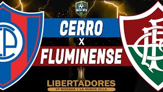 CERRO PORTEÑO 0x0 FLUMINENSE  Préjogo Copa Libertadores 2024  3ª Rodada [upl. by Nelleyram]