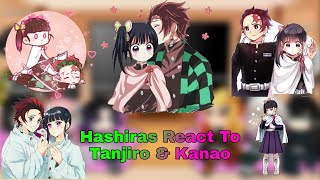 Hashiras react to Tanjiro and Kanao  TanKana  Manga Spoilers  Gacha Club  Jimichan [upl. by Mintun346]