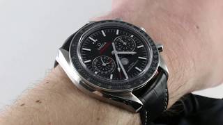 PreOwned Omega Speedmaster Moonwatch Master Chronograph 30433445201001 Luxury Watch Review [upl. by Atalee477]