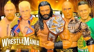 WSC WrestleMania Hollywood  Full Action Figure Show [upl. by Liederman]