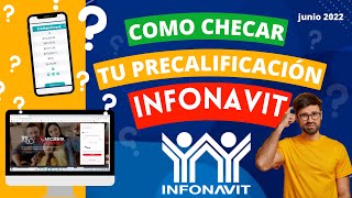 COMO CHECAR TU PRECALIFICACIÓN EN MI NUEVA CUENTA INFONAVIT 😱 [upl. by Mowbray595]