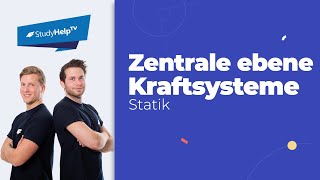 Zentrale ebene Kraftsysteme  Einführung Technische Mechanik StudyHelp [upl. by Placia646]