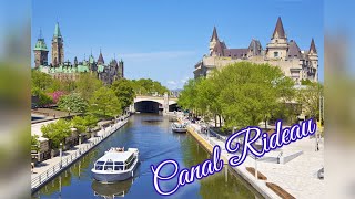 A short tour of the Canal Rideau on the occasion of Canada Day Ottawa Canada [upl. by Laughlin]