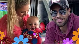 Enrique Iglesias amp Anna Kournikova Happy 1st birthday to Nico amp Lucy [upl. by Jonathan]