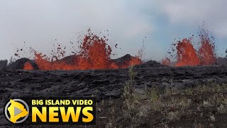 Kilauea Volcano Update Eruption Intensifies Sep 19 2024 [upl. by Bultman746]