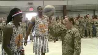 Basketball in Afghanistan AmbassadorsofGoodwill [upl. by Adnauq464]