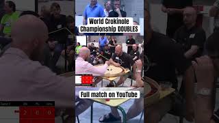 World Crokinole DOUBLES ACTION [upl. by Norby985]