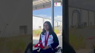 Avani Lekhara on winning gold medal  Paralympics Shooting Highlights  JioCinema [upl. by Carley]