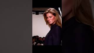 gisele just cavalli catwalk supermodel catwalkmodel model top nyfw mfw pfw topmodels [upl. by Duyne387]