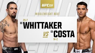 UFC 298 Robert Whittaker vs Paulo Costa Highlights [upl. by Popele]