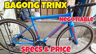 NEW TRINX GRAVEL BIKE  SPECS amp PRICE [upl. by Leval]