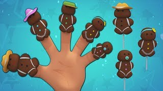 panpepato famiglia dito  Canzoni per bambini  Preschool Songs  Gingerbread Finger Family [upl. by Silsby245]