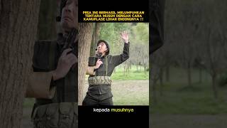 Pria ini berhasil melumpuhkan tentara musuh dengan cara kamuflase alur alurcerita shortvideo fyp [upl. by Leber]