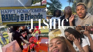 HBCU Vlog Homecoming Week 💙🐏 [upl. by Ornstead]