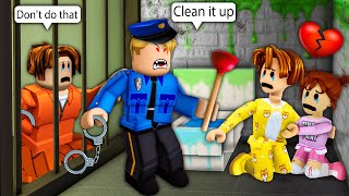 ROBLOX Brookhaven 🏡RP  FUNNY MOMENTS The Prisoner Father [upl. by Theurich]