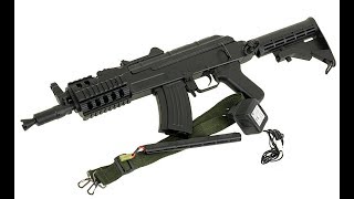 CYMA CM521C Budget Airsoft AK74 review [upl. by Aihsyak]