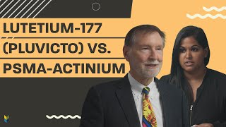 Lutetium177 Pluvicto vs PSMAActinium  MarkScholzMD AlexScholz PCRI [upl. by Ekram11]