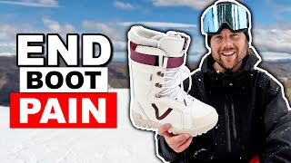 How To END Snowboard Boot Pain for Good [upl. by Brunhild]