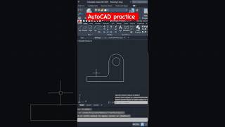 Autocad practice drawing  Cad by Ankit  autocad mechanical autocad autocad2d [upl. by Fatma]