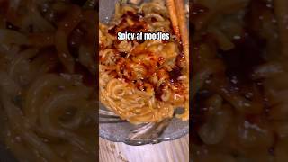 Spicy af noodles shorts youtubeshorts [upl. by Nayrb]