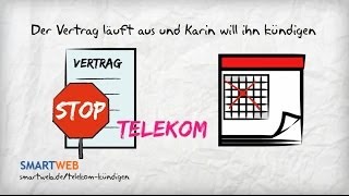 Telekom Handyvertrag kündigen [upl. by Eisenstark99]