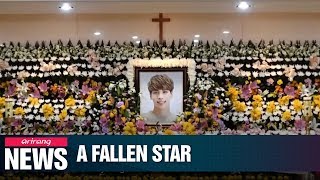 KPop superstar Jonghyun of SHINee dies investigators look into possible depression [upl. by Adniram]