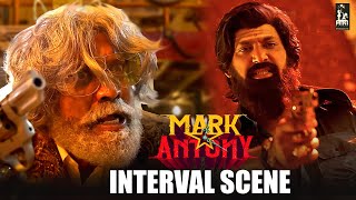 Mark Antony Interval Scene  Vishal  SJ Suryah  Adhik  GV Prakash [upl. by Amoeji]