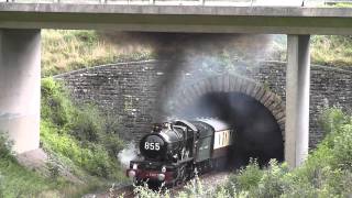 The Weymouth Seaside Express  5029 Nunney Castle 29th August 2010 [upl. by Araek]