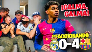 REACCIONANDO al REAL MADRID 04 BARÇA ¡Paliza HISTÓRICA en el BERNABÉU [upl. by Fenelia]