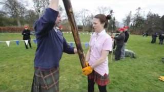 Mini Highland Games at Winton Castle Events Venue near Edinburgh [upl. by Rosy524]