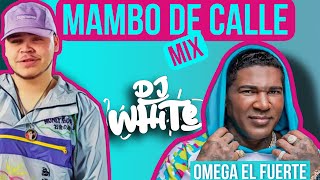 MIX MAMBO DE CALLE OMEGA TODOS SUS EXITOS  MAMBO RAPIDO 🥃 DJWHITE [upl. by Aicilec]