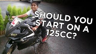 My Opinion Should you start on a 125cc bike [upl. by Sesmar]